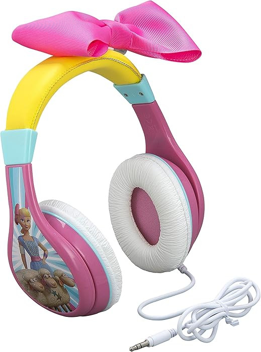 eKids TS-140BP Headphones for Kids Toy Story 4 Bo Peep Adjustable Stereo Tangle-Free 3.5Mm Jack W... | Amazon (US)