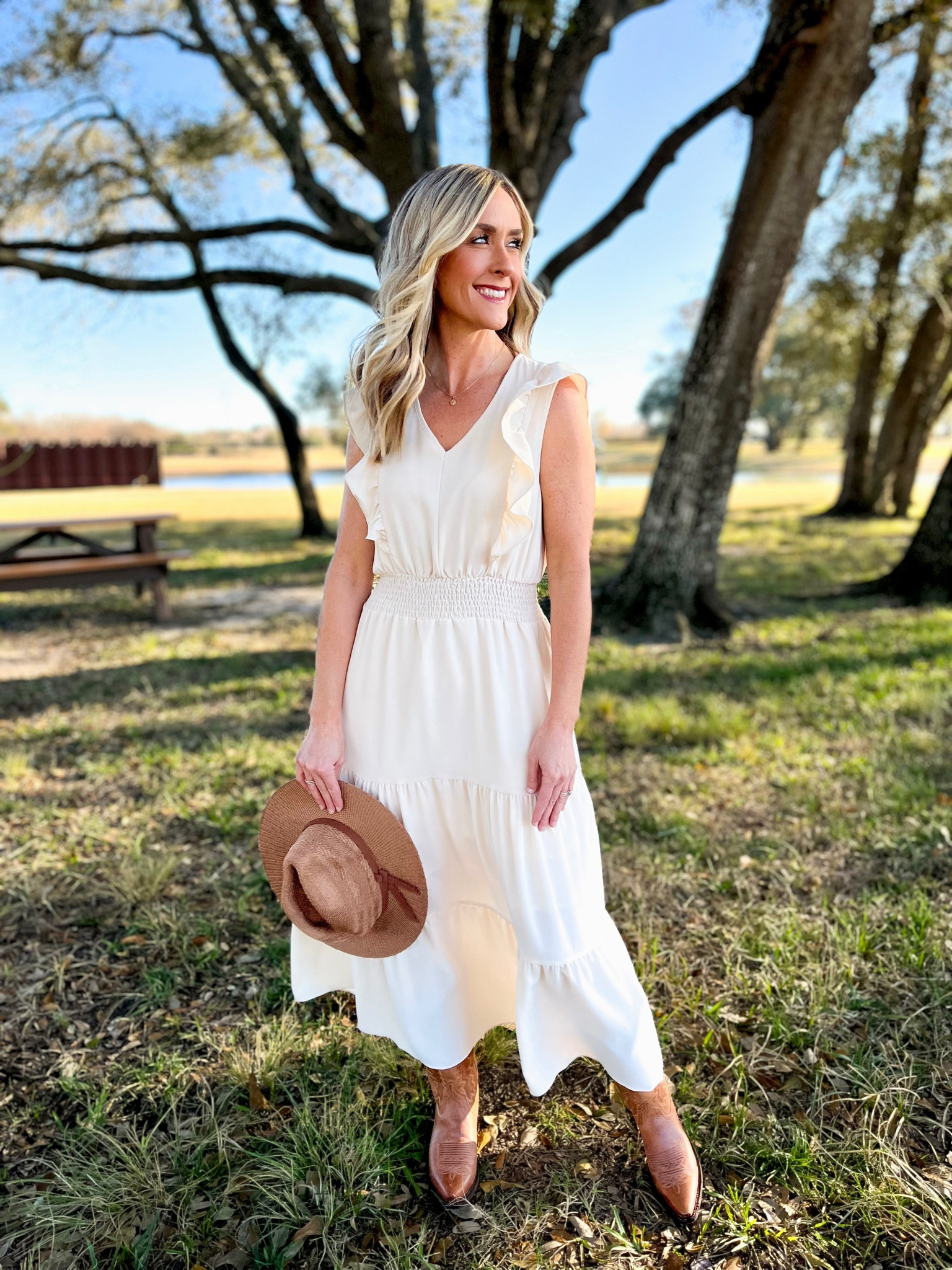 Houston Rodeo is just about a month away and I’m already excited! So many great performances lined up 🥰 I’m eyeing Lauren Daigle!!!

How perfect is this dress for the rodeo, spring time paired with a denim jacket, summer days with sandals , family photos, EVERYTHING!!! Wearing a small and available in many colors. Linking my rodeo essentials that pair perfectly with this dress from cowgirl hats and western boots! 

#LTKtravel #LTKSeasonal #LTKFind