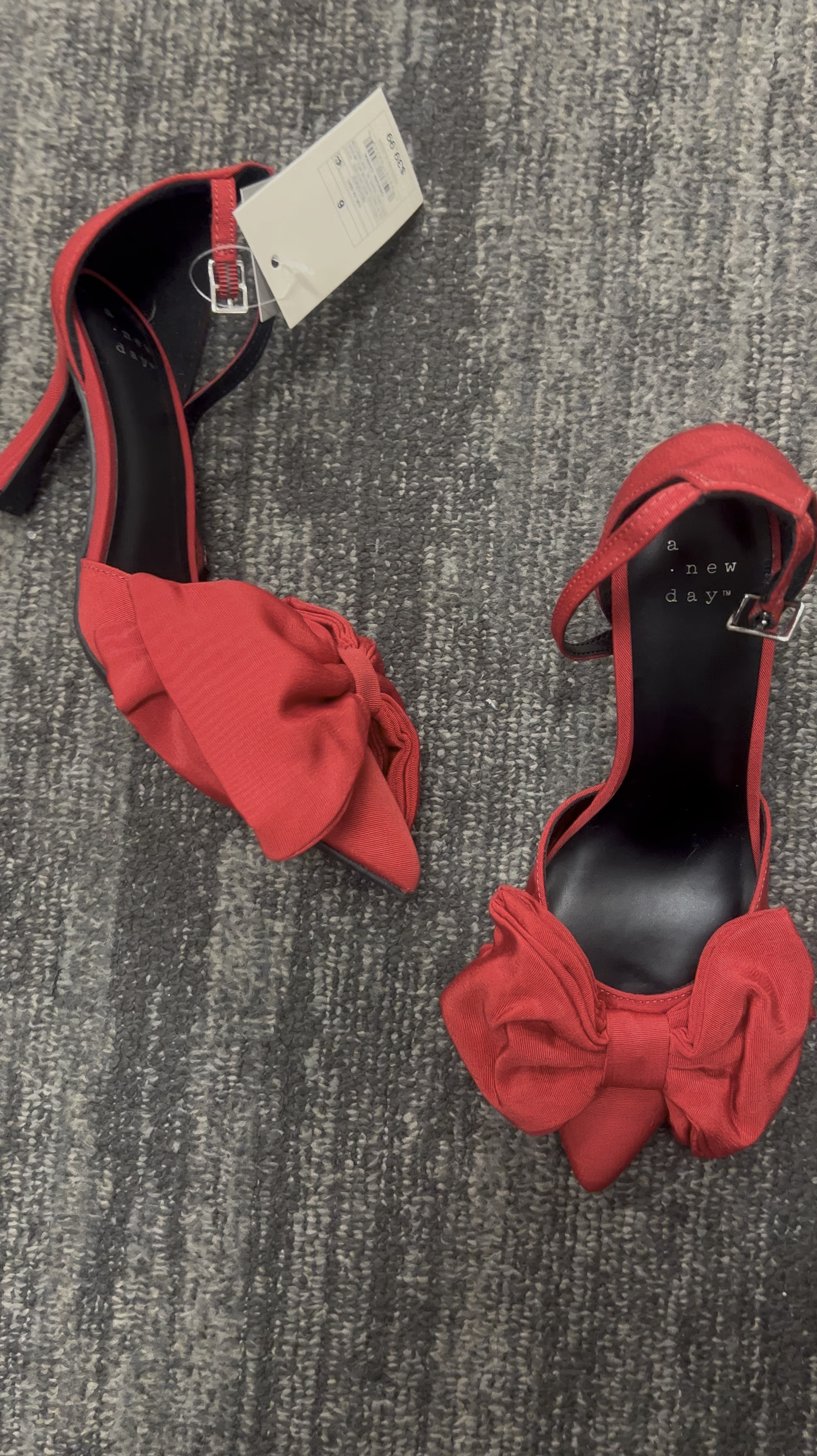 Target holiday shoes have arrived! Bow holiday party shoes, They are gorgeous and under $40! ❤️ The red shoes are my favorite! Come in black too, perfect to wear to holiday parties, gift idea, gifts for her @target #LaidbackLuxeLife

Hey Beautiful! Feel free to comment on this post if you have any questions! 🫶🏽

Follow me for more fashion finds, beauty faves, lifestyle, home decor, sales and more! So glad you’re here!! XO, Karma

#LTKHoliday #LTKShoeCrush #LTKCyberWeek