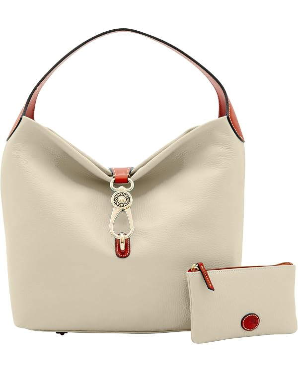 Dooney & Bourke Handbag & Wallet Set, Pebble Grain Leather Logo Lock Shoulder Bag and Coin Purse ... | Amazon (US)