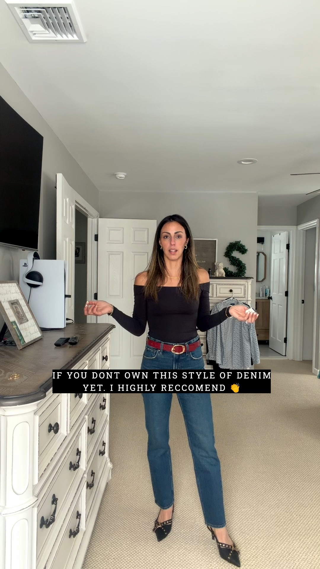 Abercrombie denim that you need in your closet! 😍

perfect with any shoe! You can go shorter for a cropped ankle look or longer if that’s not your vibe! ￼

Wearing a size 25. I’m usually a 24. 


Date night outfit  | Abercrombie | denim | dark wash jeans | chic outfit | off the shoulder | fitted top | pointy heels | handbag | pocketbook | amaz

#LTKfoodie #LTKootd #LTKgrwm