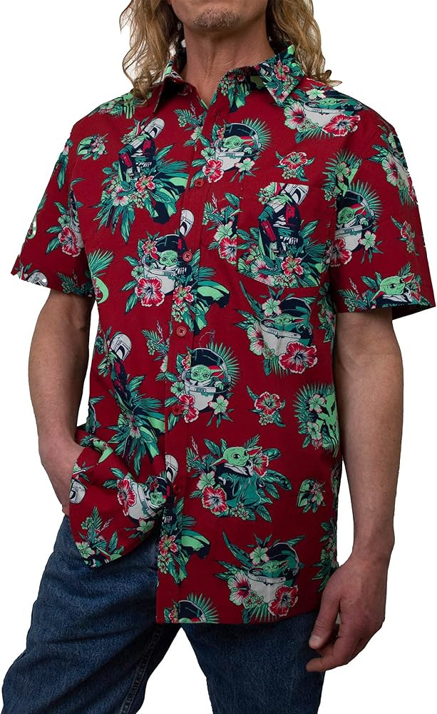 STAR WARS Men's Button Down Shirt | Amazon (US)