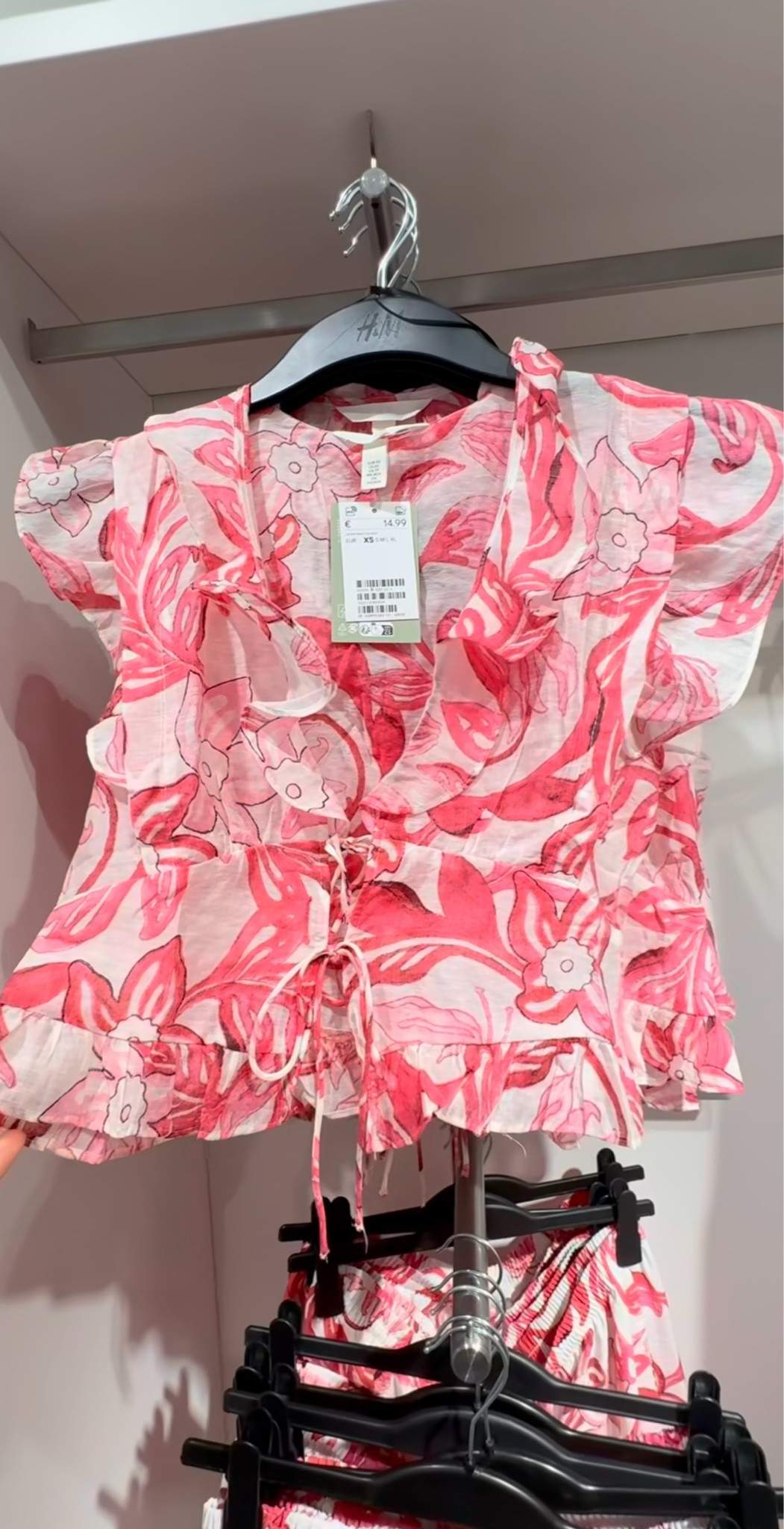 Super cute ruffle blouse ❤️🌸 it comes with a set too! 

#LTKU #LTKSeasonal #LTKSummerSales