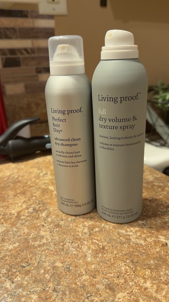 Living Proof dry shampoo and texture spray are perfect to start a great hair day!

#LTKdayinmylife #LTKselfcare #LTKBeauty