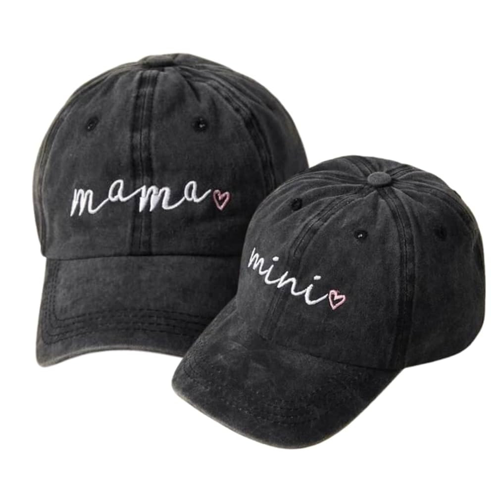 Mama and Mini Hats For Women, Cute Mother Daughter Hats, Mom And Daughter Matching Hats, Mommy an... | Amazon (US)