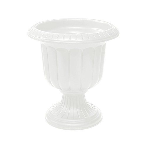 Classic Urn Planter, White, 19-Inch | Amazon (US)