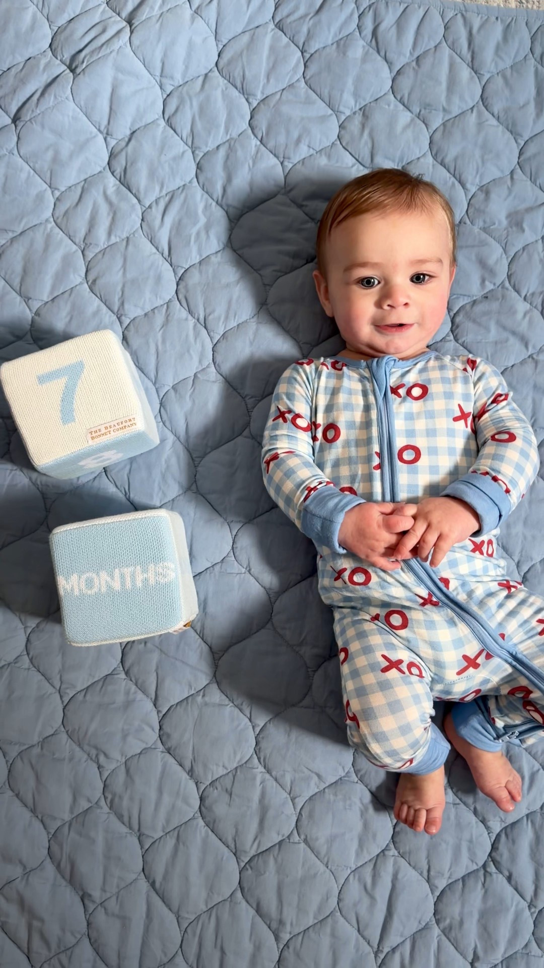 7 month angel 🩵🩵🩵

#LTKKids #LTKmomlife #LTKBaby