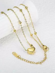 Heart Charm Necklace
   SKU: sj2109234400948075      
          (897 Reviews)
            US$1.50... | SHEIN