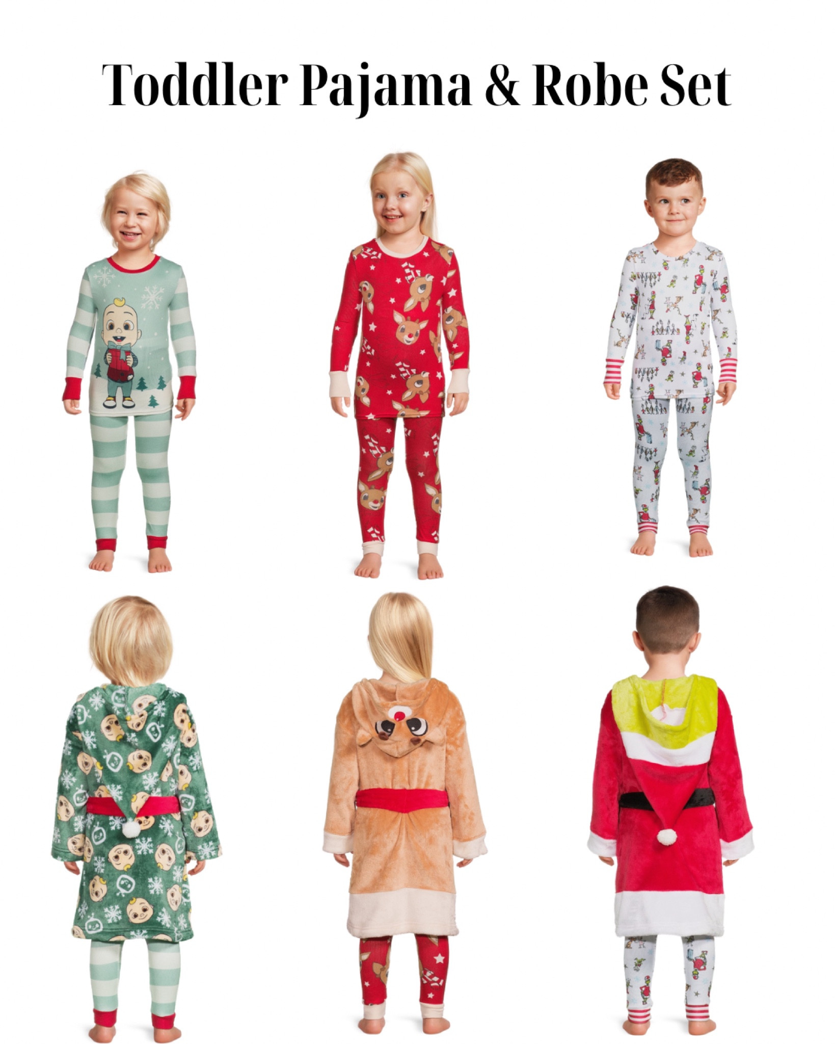 Toddler Christmas Pajama & Robe Sets at Walmart! 

Gift guide, gift idea, cyber week, black Friday 

#LTKGiftGuide #LTKHolidaySale #LTKCyberWeek