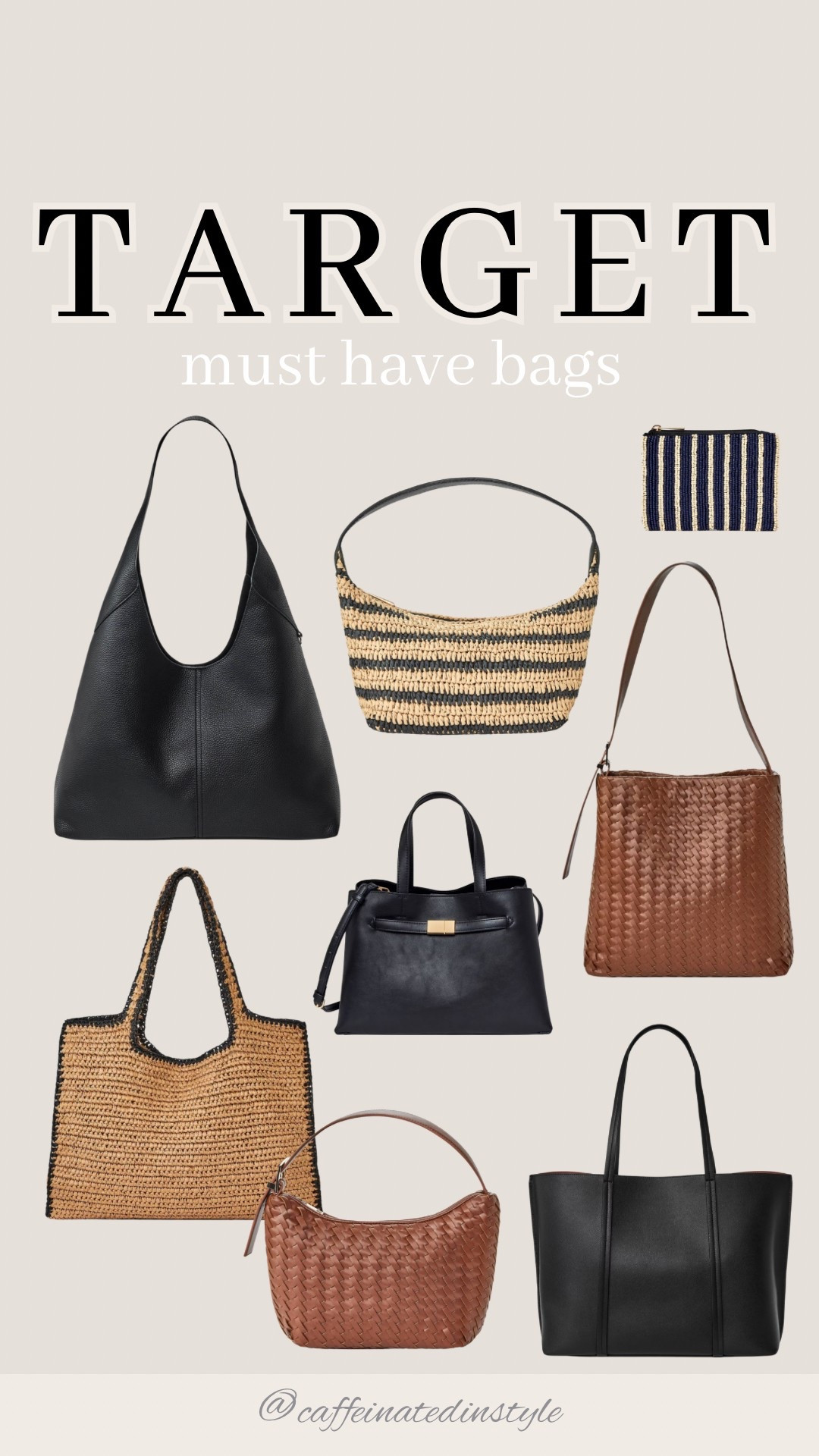 Target // must have bags to elevate your look. Target Circle Week starts July 6th🎯

#LTKSaleAlert #LTKFindsUnder50 #LTKStyleTip