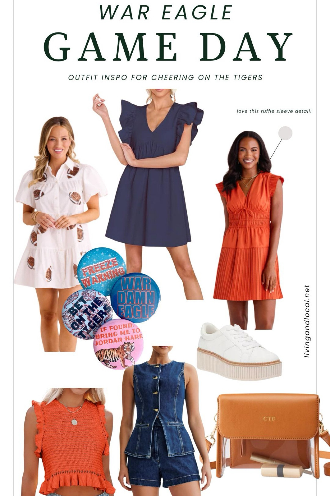 Auburn gameday outfit inspo 

#LTKSeasonal #LTKStyleTip