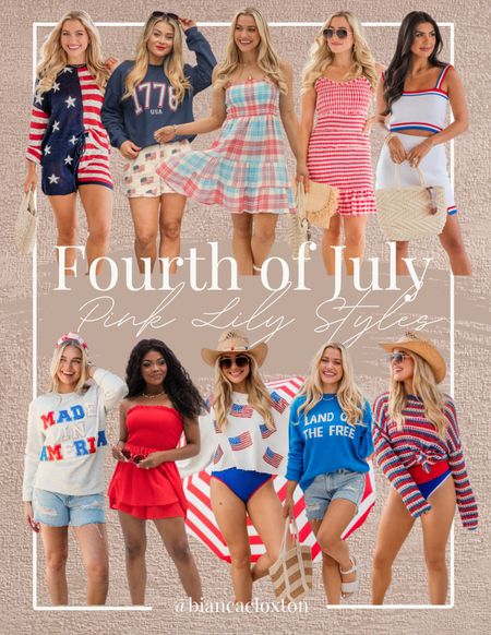 4th of July Styles || Pink Lily

Summer, hot, beach, red, white, blue, America, USA 🇺🇸 



#LTKFindsUnder100 #LTKStyleTip #LTKMidsize