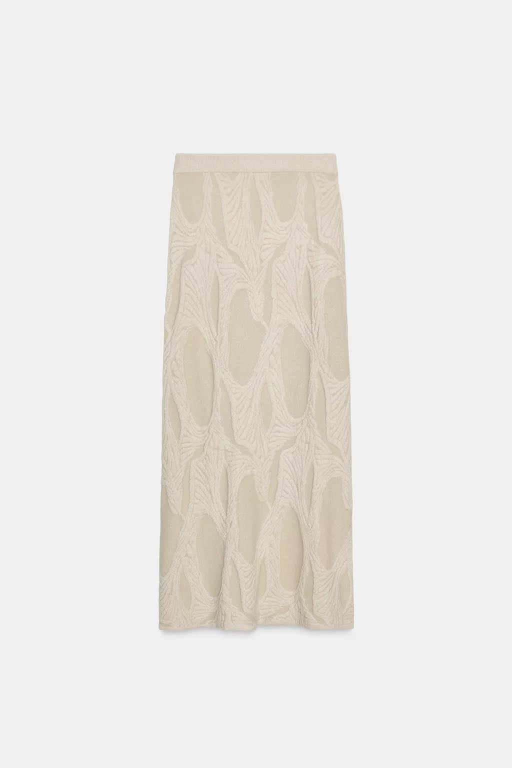 High-waisted midi skirt with elastic waistband. Jacquard fabric detail. A-line hem.

MID-ECRU | 8779/643/715

JACQUARD MIDI SKIRT
$ 49.90
ADD
PRODUCT MEASUREMENTS
COMPOSITION & CARE
SHIPPING, EXCHANGES AND RETURNS
CHECK IN-STORE AVAILABILITY
HOW CAN WE HELP YOU?
Footer
DO NOT SELL OR SHARE MY PERSONAL INFORMATIONCOOKIE AND AD PREFERENCES
ZARA/ JACQUARD MIDI SKIRT
ENGLISHESPAÑOL | Zara US
