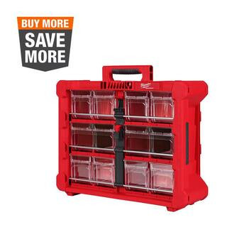 PACKOUT 10 Compartment Tilt Bin Organizer | The Home Depot