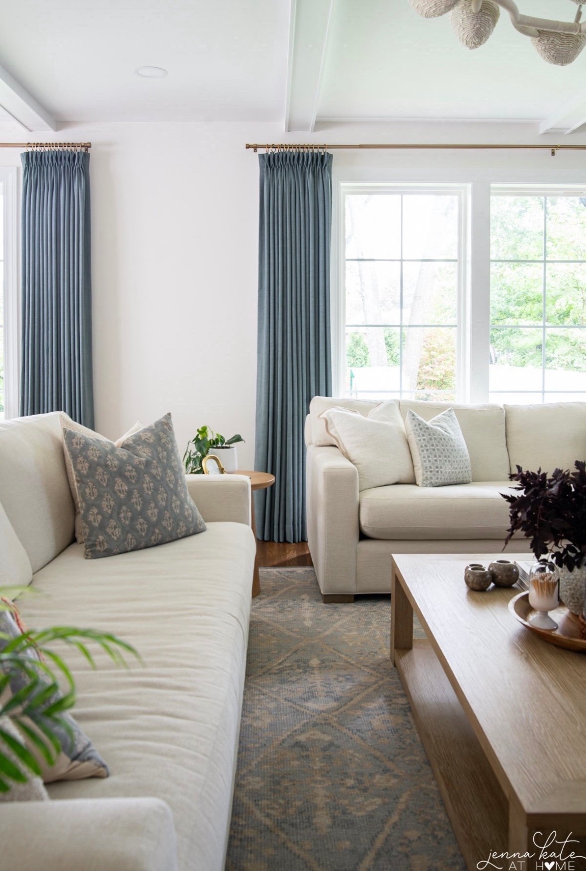 One of my favorite home views😌 These curtains brought in the perfect amount of warmth and color. I love to relax here at the end of a long day!

#LTKHome