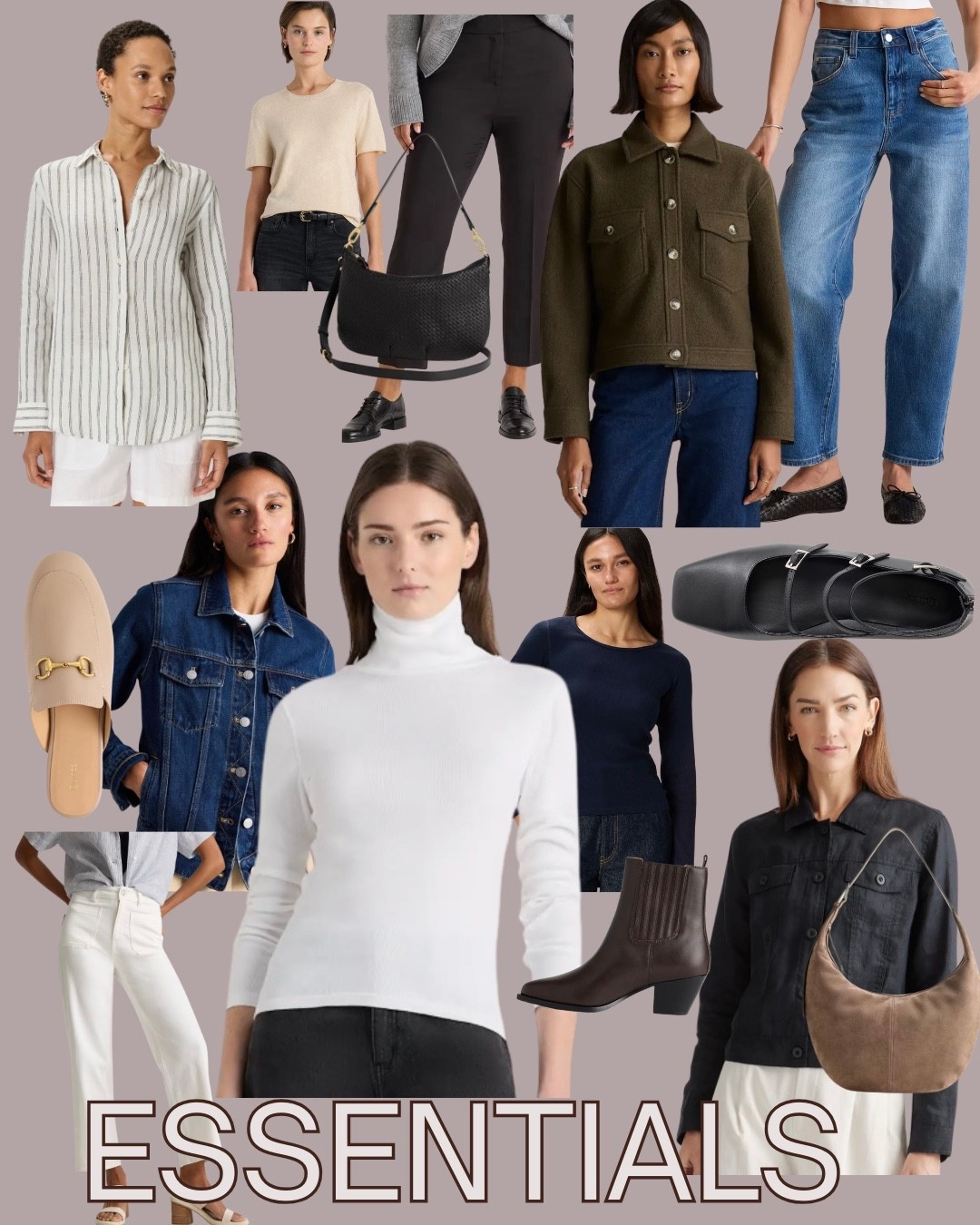 The essentials to your wardrobe! 

#LTKootd #LTKOver40 #LTKgrwm