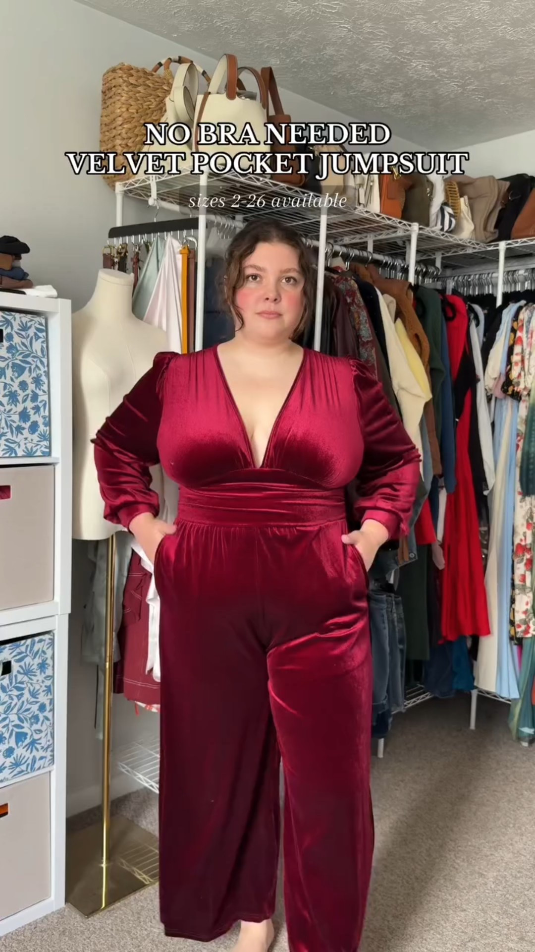 Not wearing a bra AND it has pockets ☺️ #TikTokShopCreatorPicks #TikTokShopBlackFriday #CreatorIcons #velvetjumpsuit #widlegjumpsuit

#LTKHoliday #LTKGiftGuide #LTKPlusSize