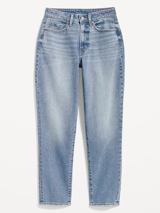 Curvy High-Waisted OG Straight Ankle Jeans for Women | Old Navy (US)