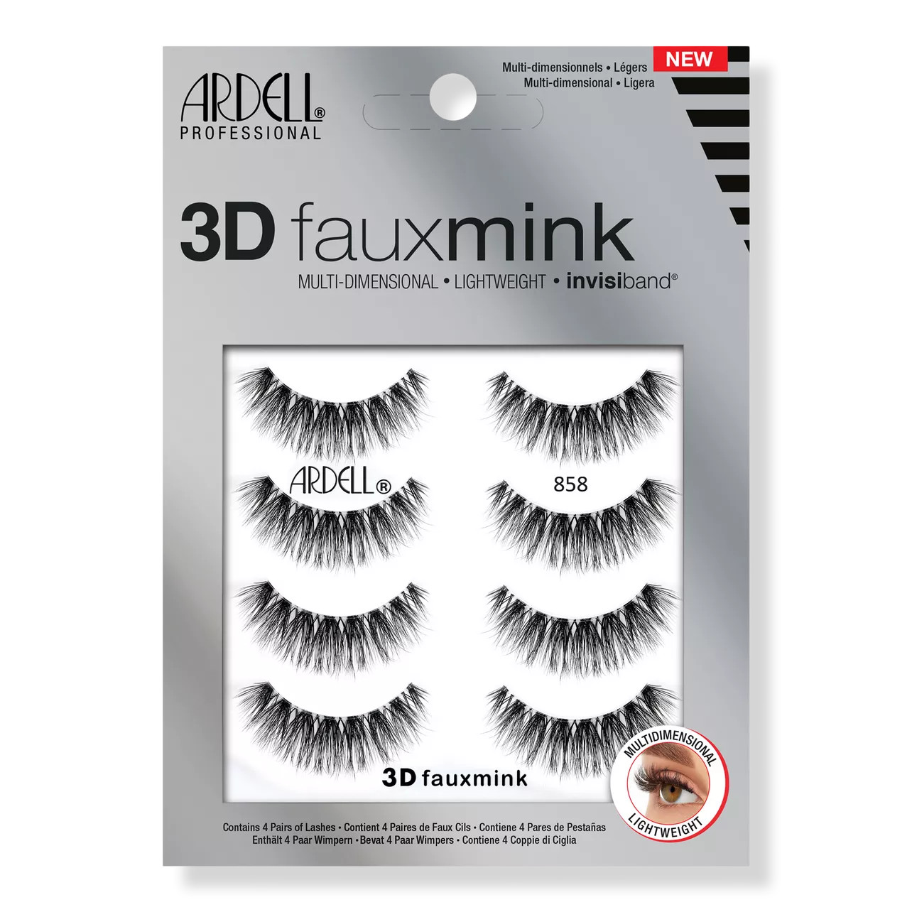 3D Faux Mink Multipack Lashes #858 | Ulta