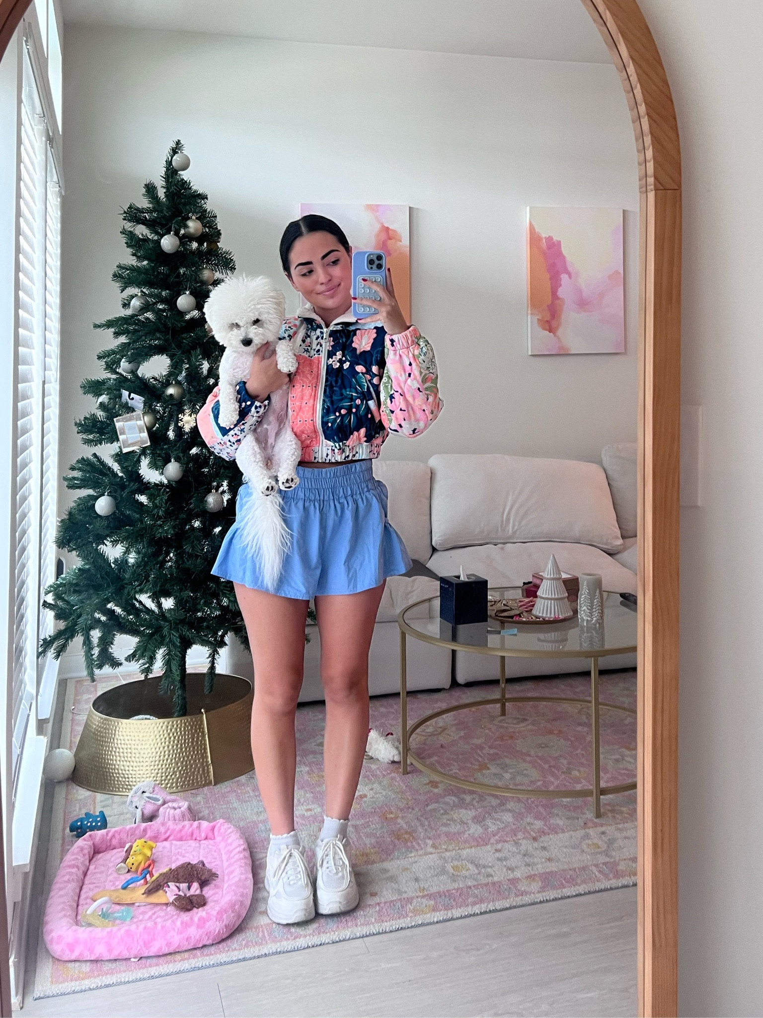 ootd, cozy fit, athleisure, butterfly shorts, cute shorts, cozy jacket, preppy fit, outfit inspo, free people, fp movement, chunky sneakers, college fit, gym fit

#LTKsalealert #LTKstyletip #LTKSeasonal