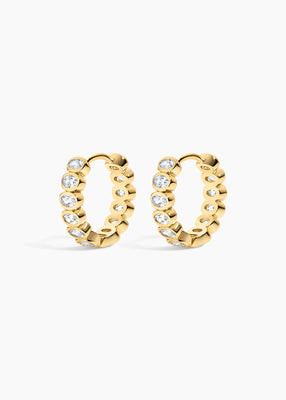 Champagne Hoops | Electric Picks Jewelry