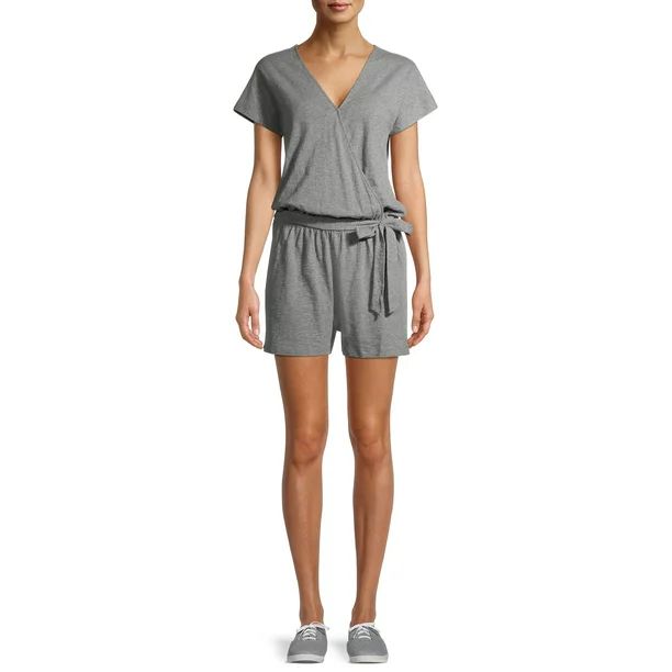 TIME AND TRU WOMEN`S KNIT ROMPER | Walmart (US)