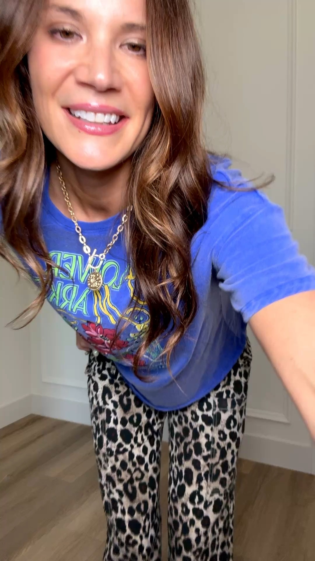 This graphic tee is so fun, I love the bright colors paired with these leopard pants. The pants are only 17 dollars and come in three length options which is amazing. Such a cute, playful outfit for spring and summer. 
Pants - size M long, runs TTS

Tall girl outfits, Graphic tee outfit, Statement pants, Colorful outfit ideas, Amazon tall girl clothing, 6 foot style, Casual cute outfits, Everyday outfit ideas, Affordable fashion finds, Spring summer outfits, Trendy casual outfits, Stang and Co

#LTKSeasonal #LTKTall #LTKootd