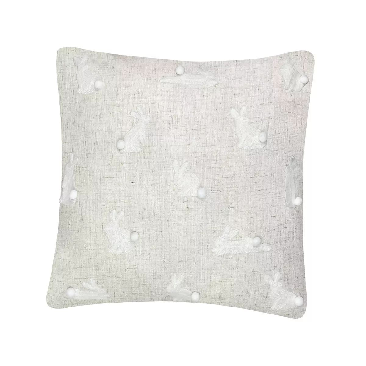 Celebrate Together™ Easter Embellished Ditsy Bunnies Throw Pillow | Kohl's