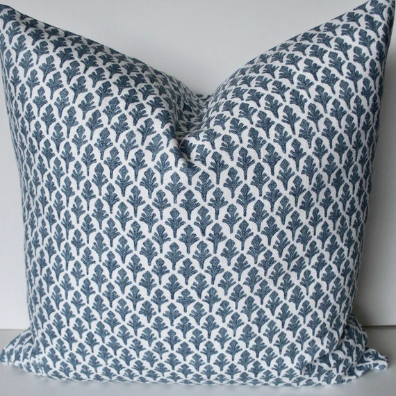Ponce Blueridge Lacefield Designs Pillow Cover | Etsy (US)