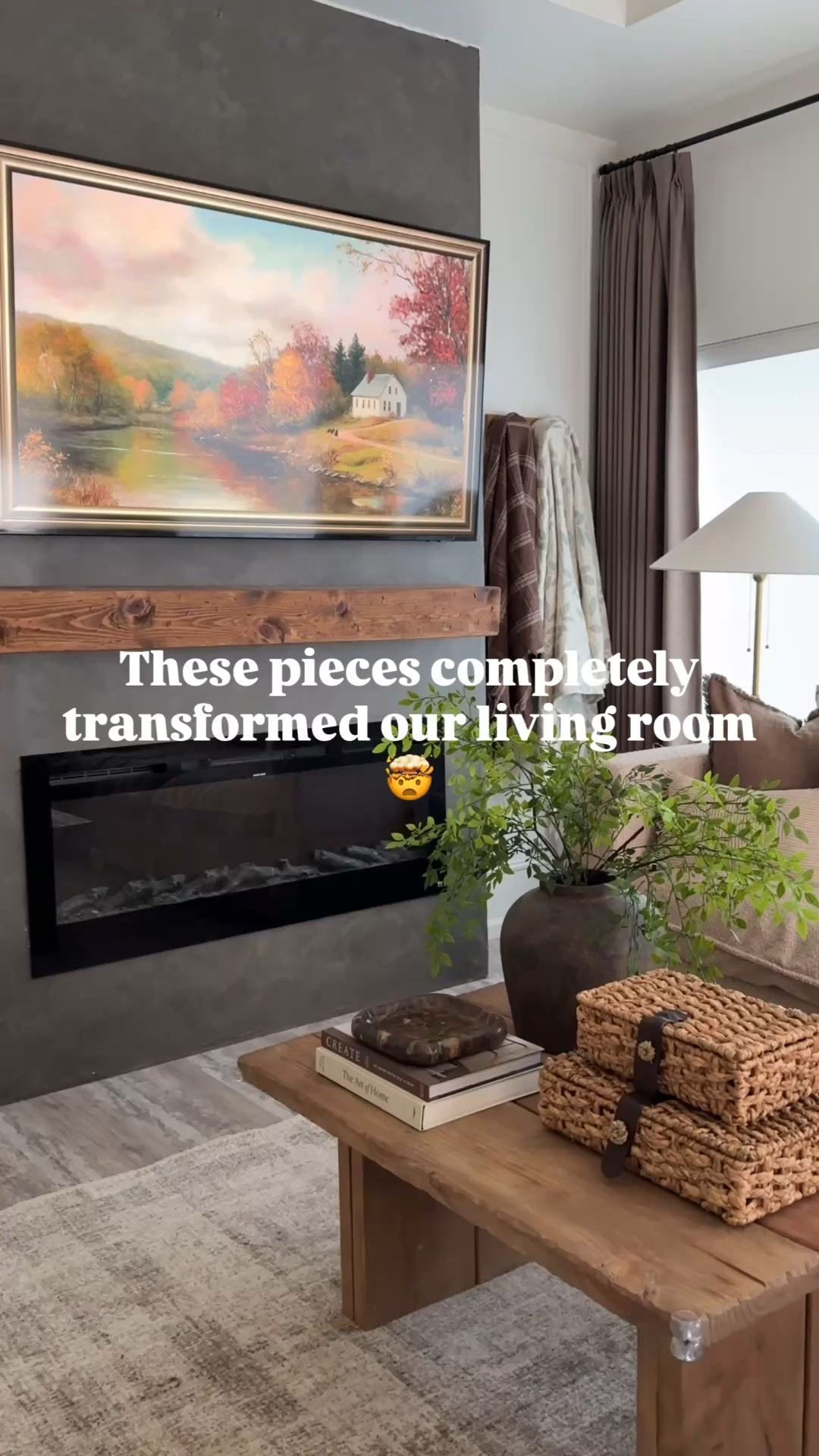 Thes pieces completely transformed our living room🤯

#LTKSeasonal #LTKHome