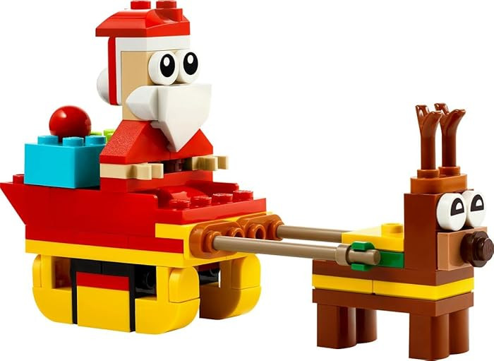 LEGO Creator: Santa's Sleigh Ride Polybag Set 30670 (Very Small) | Amazon (US)