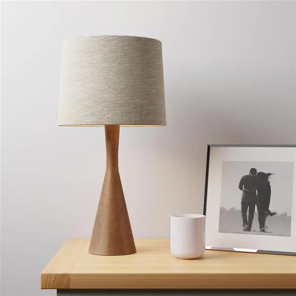Nala Mango Wood Table Lamp | Dunelm (migrated)