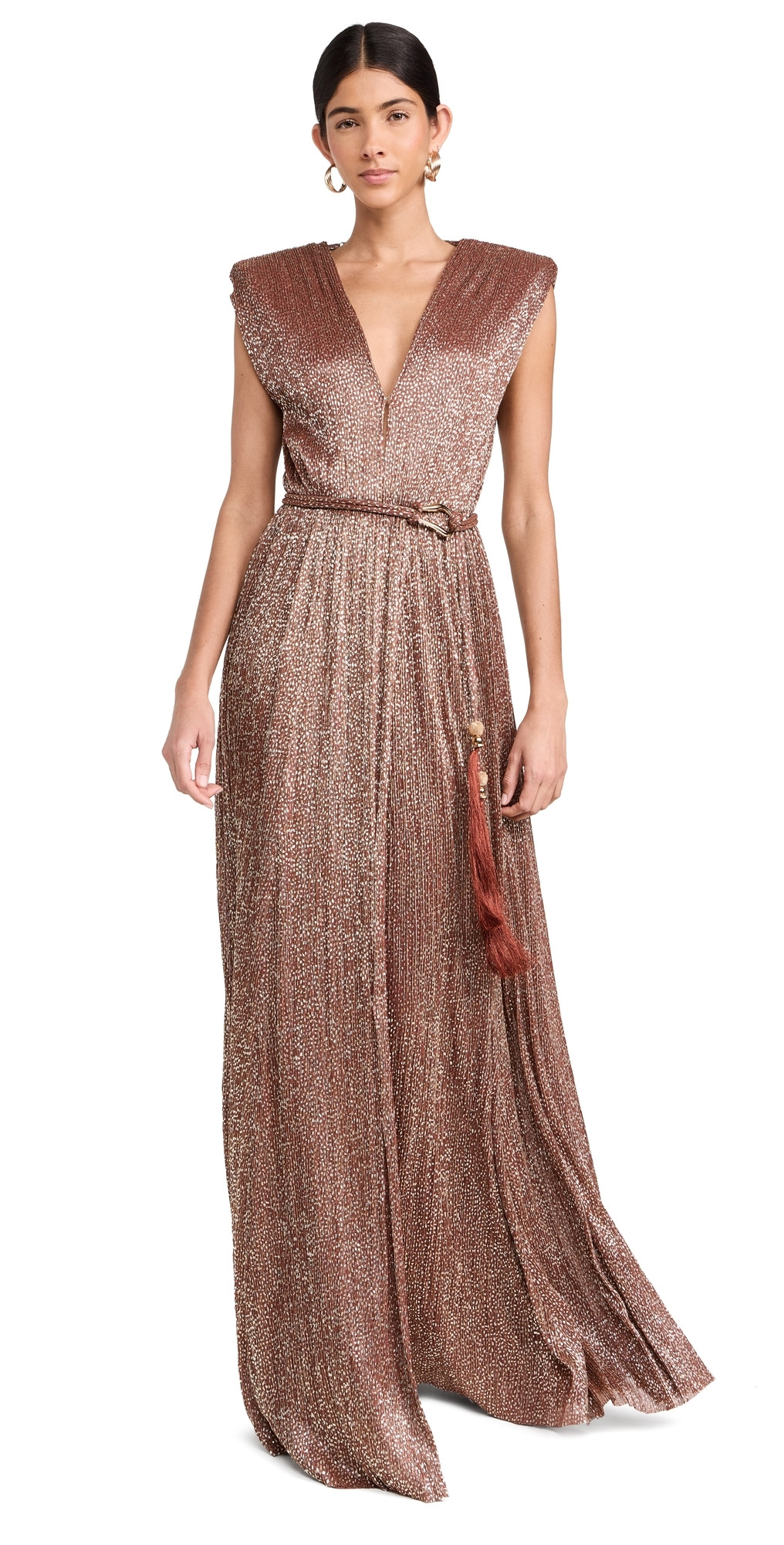 Sabina Musayev Savory Dress Rust M | Shopbop