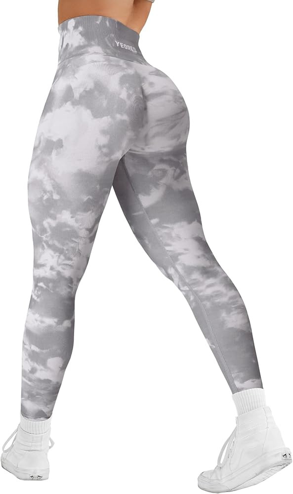 YEOREO Workout Leggings for Women Jada Leggings Scrunch Butt Lifting Leggings Seamless Screen Pri... | Amazon (US)
