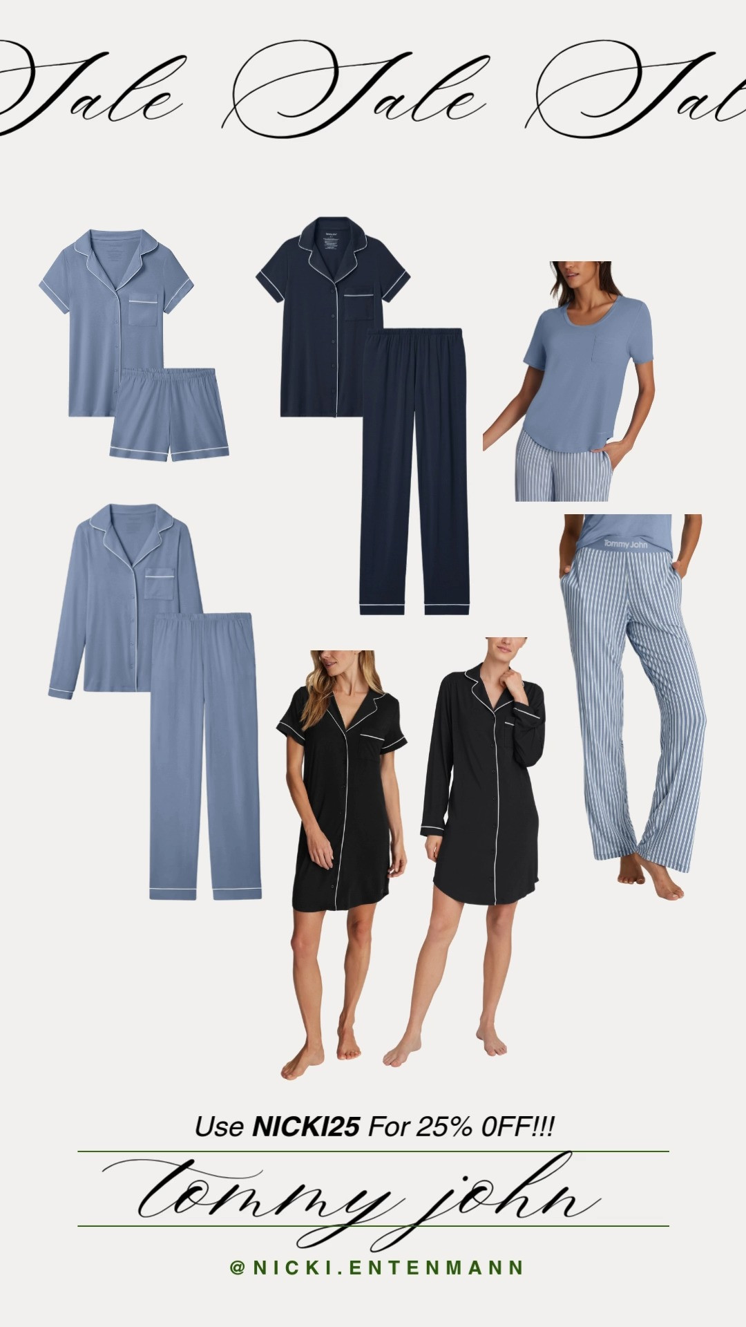 Tommy John sleepwear wraps you in buttery softness and dreamy fit, perfect for cozy nights and confident mornings; use NICKI25 for 25% OFF and upgrade bedtime comfort with effortless style #TommyJohn #Sleepwear #Loungewear #Pajamas #SleepStyle #ComfortWear #Nightwear #CozyStyle #SleepSale #BedtimeBasics 

 