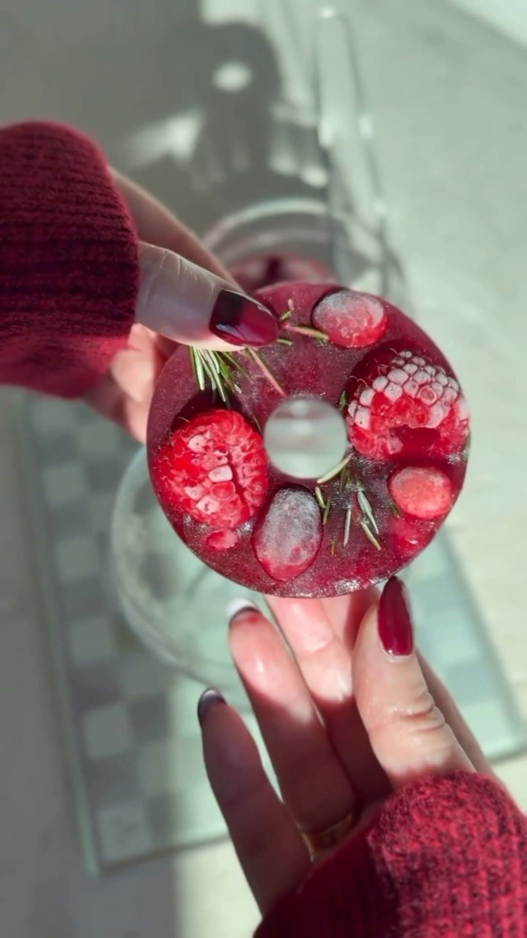 Pomegranate Seeds + Cranberries + Raspberries + Rosemary + Pomegranate Juice + Prosecco or Sparkling Water! Enjoy! #holidaydrinks #holidays #christmas

#LTKHome #LTKHoliday #LTKfoodie