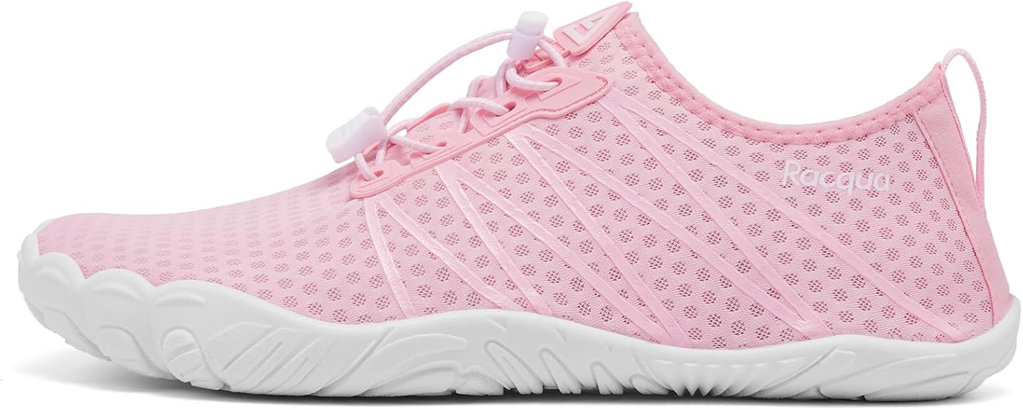 Racqua Men Women Water Shoes Quick-Dry Breathable Swim Shoes Lightweight Aqua Shoes Beach Pool Hi... | Amazon (US)