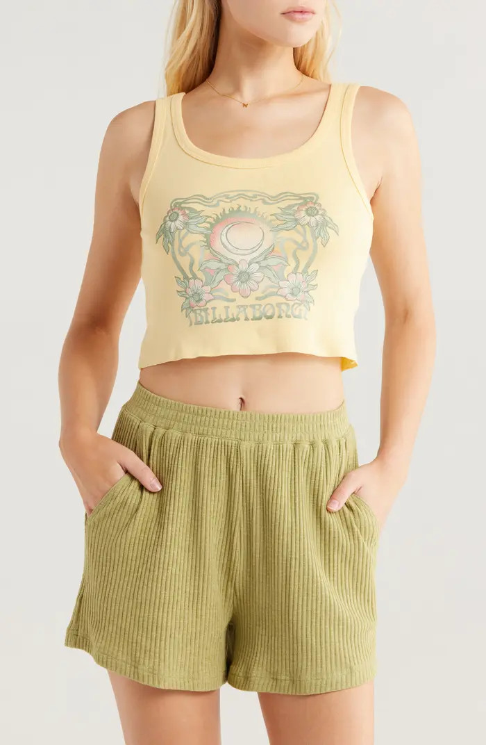 Billabong Garden Goddess Cotton Graphic Tank | Nordstrom | Nordstrom