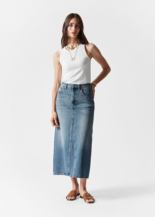 Denim Midi Skirt | & Other Stories (EU + UK)