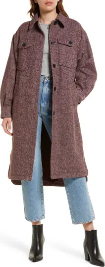 Longline Shacket | Nordstrom