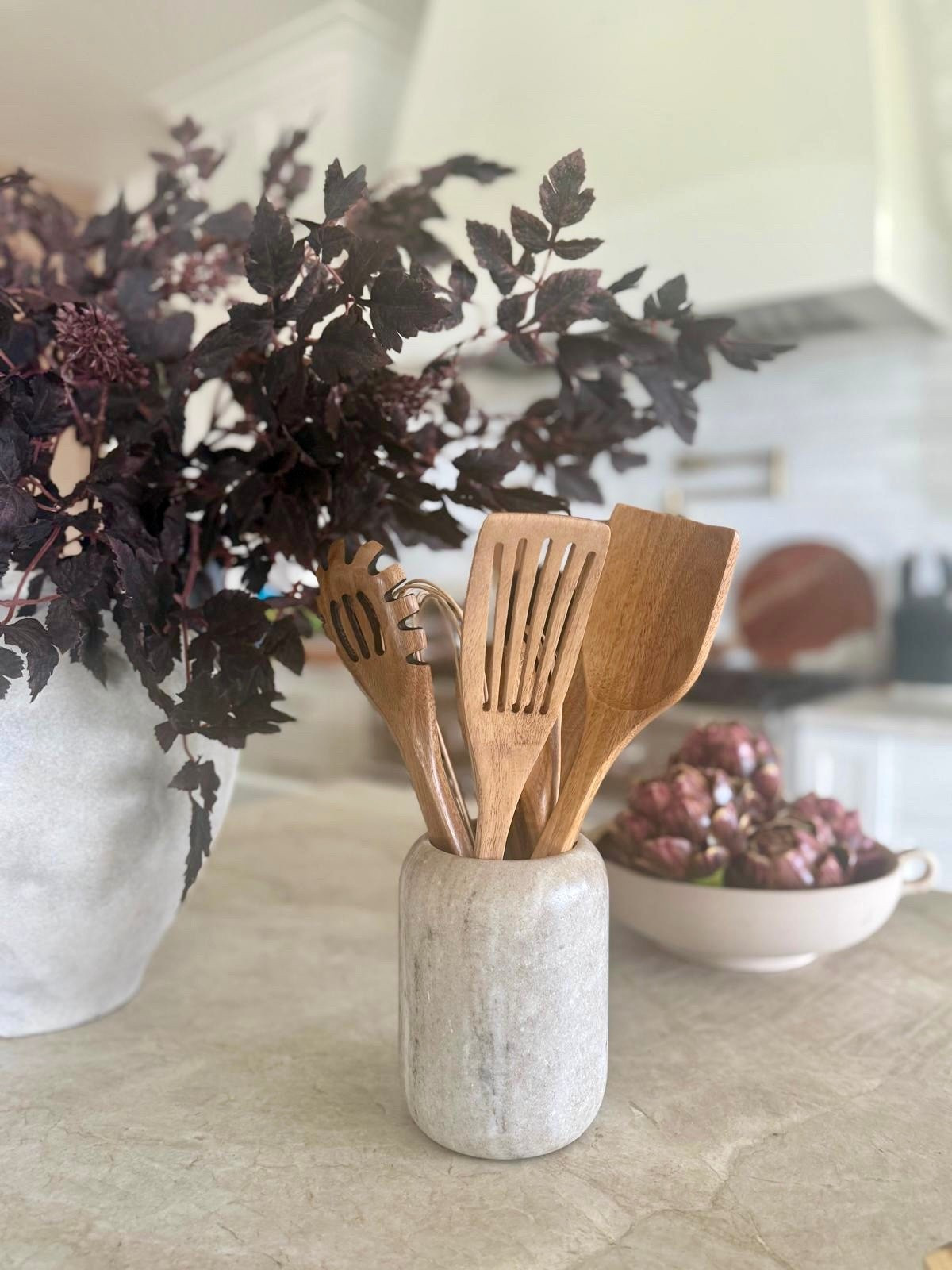 I’ve been using these wood kitchen utensils and like how they add warmth while still being practical for everyday cooking. The simple holder keeps everything easy to reach without cluttering the counter.

I prefer pieces like this that blend function with a clean, natural look. Sharing the set here if you’re updating your kitchen essentials.
 @Target 
@Amazon
@Walmart

#LTKHome #LTKU #LTKSaleAlert