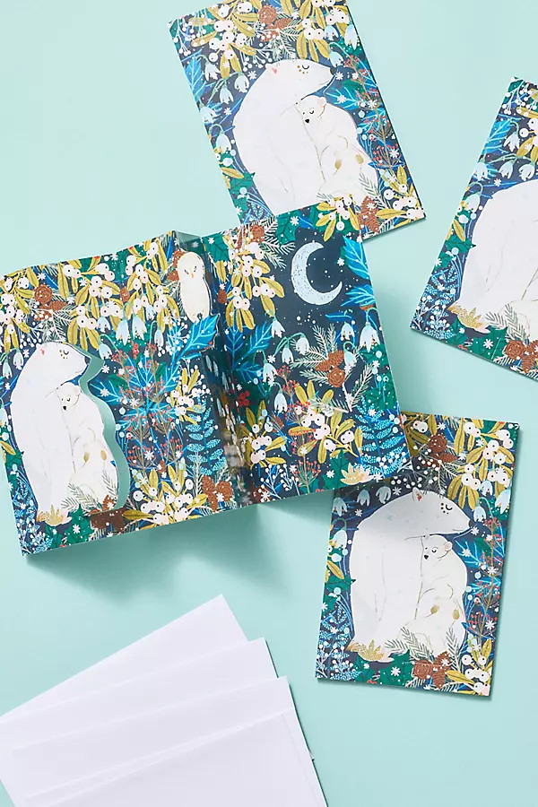 Tri-Fold Boxed Notecards | Anthropologie (US)