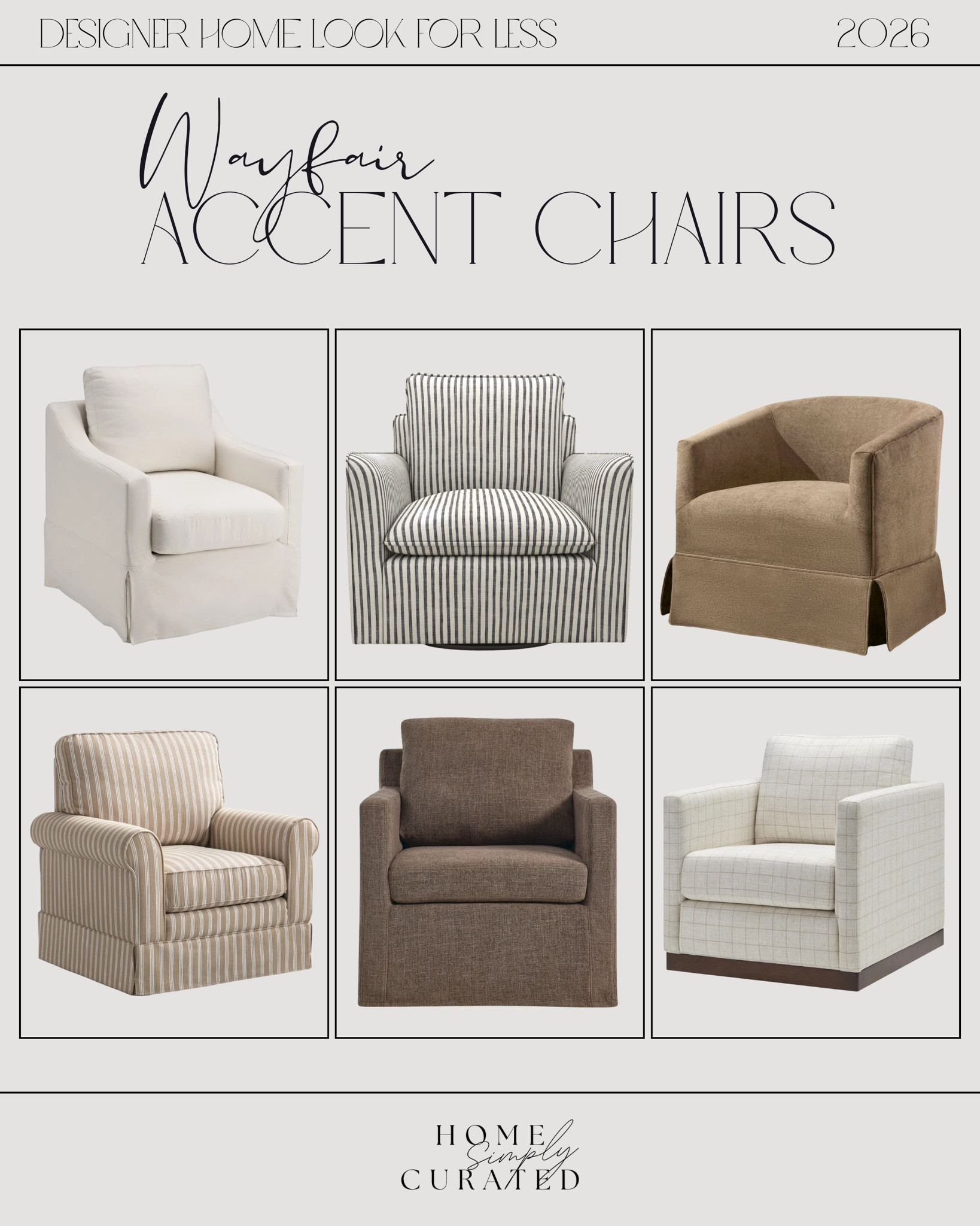 I LOVE a good accent chair! They can elevate a space and make it more functional too 🙌🏼

#wayfair #wayfairchairs #accentchairs #homedecorinspo #neutralhome #modernhome #wayfairfinds

#LTKdayinmylife #LTKHome #LTKSeasonal