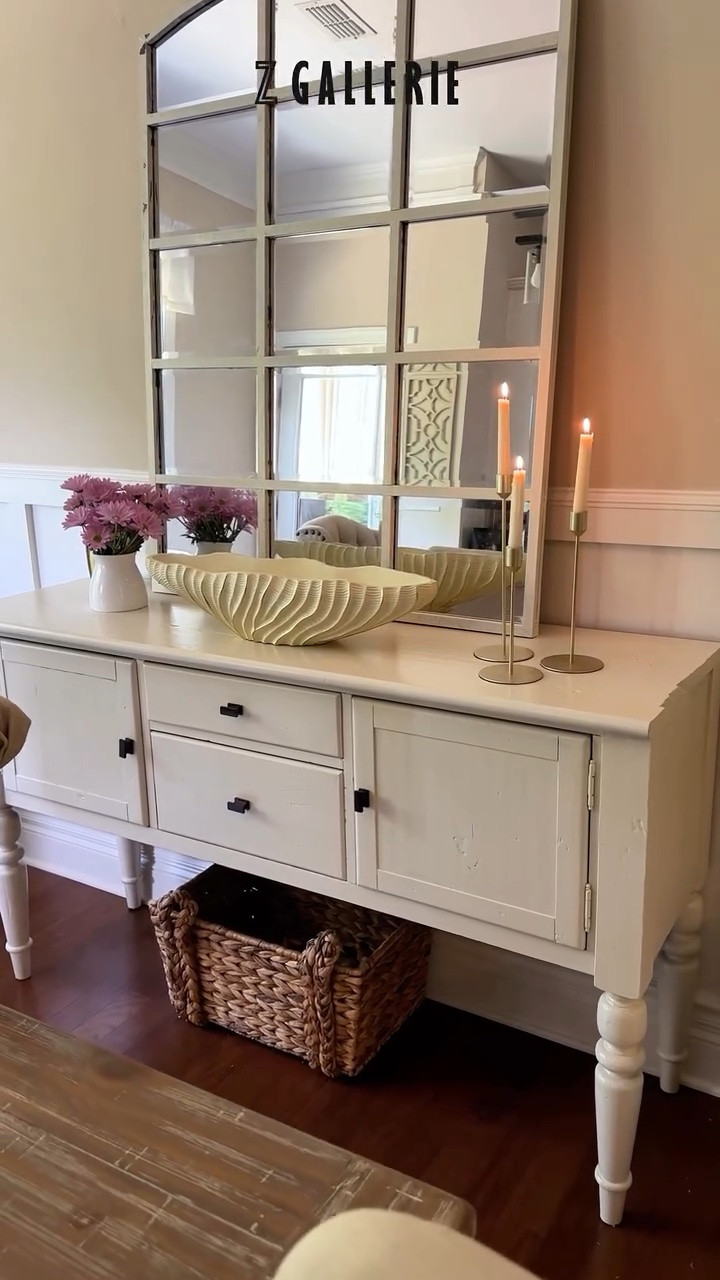 Sometimes one piece is enough ✨ I styled this sculptural bowl from Z Gallerieon my dining room buffet, and it instantly elevated the whole space. Z Gallerie always has statement pieces that make styling feel easy. Use code ADY5 to save at check out.

#homedecor #diningroomdesign #homestyle #zgallerie

#LTKdayinmylife #LTKHome