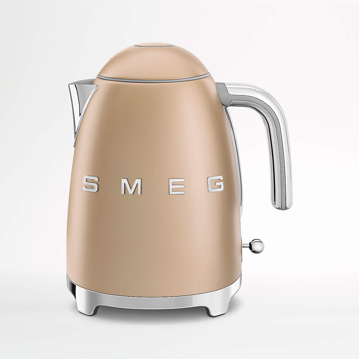 Smeg Matte White Electric Kettle + Reviews | Crate and Barrel | Crate & Barrel