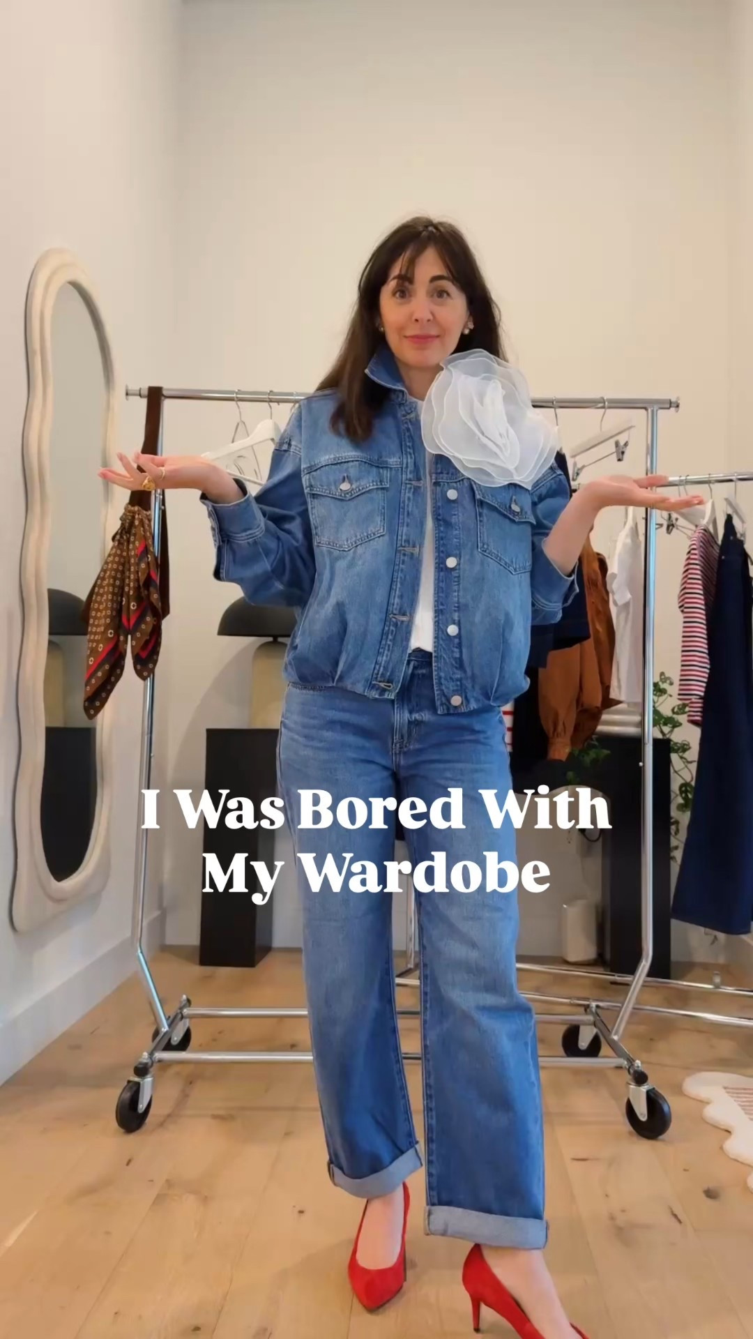 Use promo code 15JEN @Pistola Denim  to shop for these 3 pieces and  shop the 2026 edit of my new wardrobe checklist ⬇️

https://closetchoreography.com/how-timeless-wardrobe-staples-evolve-the-new-wardrobe-checklist-for-2026/

Updating these closet essentials will make the biggest difference and reviving your wardrobe and making outfits. You’re excited to wear again.. 

I’m wearing an extra small in the T-shirt jacket and sized down in the jeans