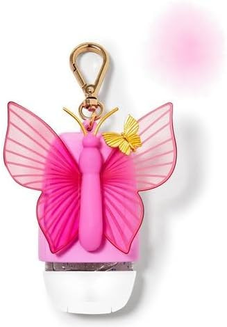 Bath Body Works Hand Sanitizer Holder Light Up Butterfly, 1 Count (Pack of 1), Pink | Amazon (US)