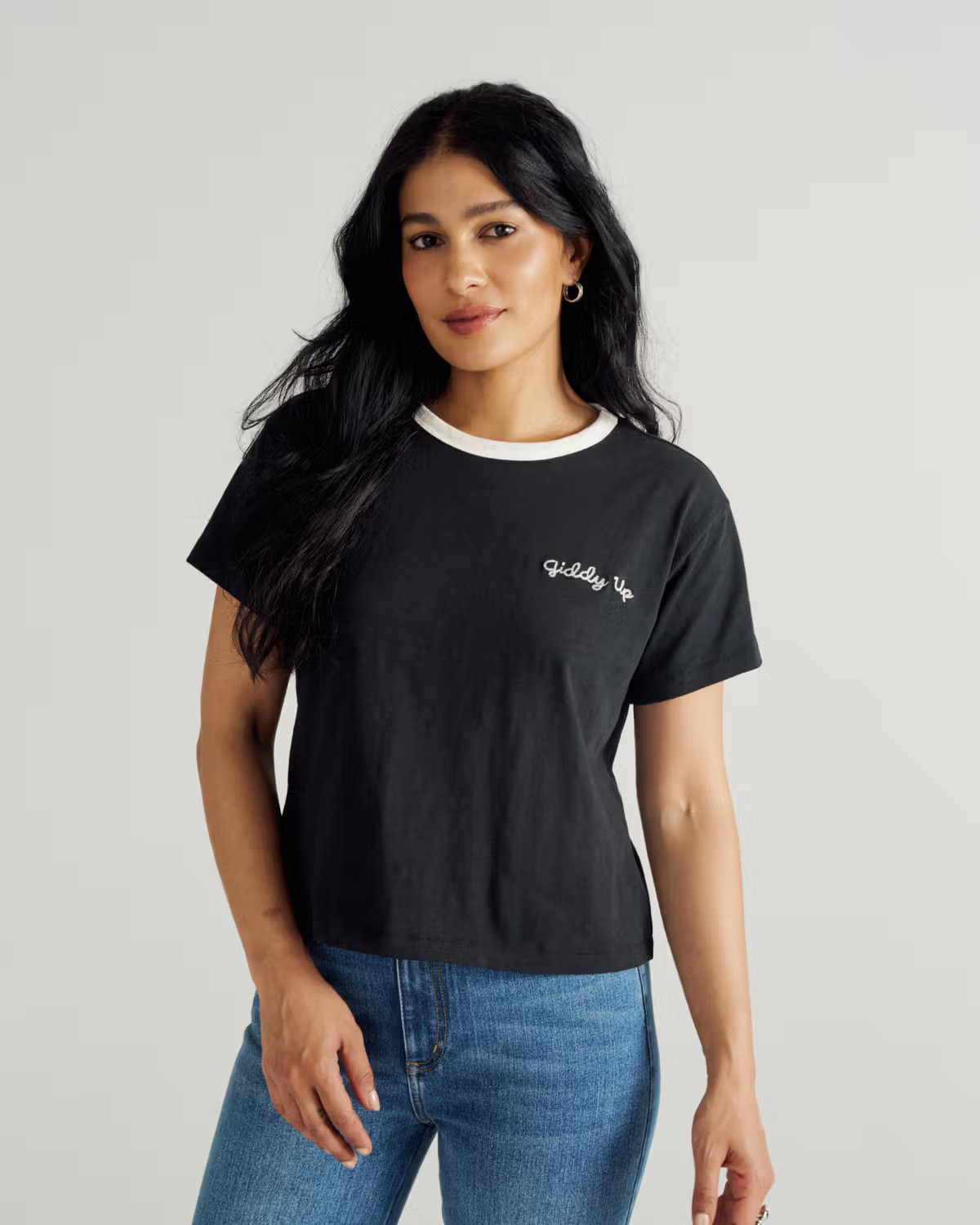 Women's Vintage Ringer Tee | Tecovas | Tecovas