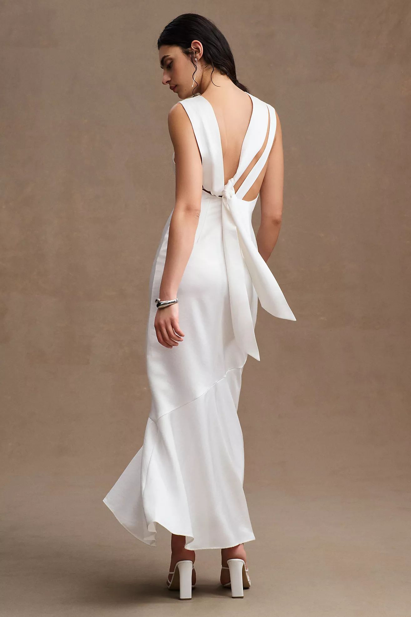 Significant Other Lana Cowl-Neck Satin Gown | Anthropologie (US)