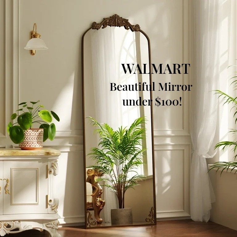 On sale! Beautiful mirror in 3 finishes and more sizes, perfect for bedroom, entryway, foyer, bathroom. Walmart home. 

#LTKHome #LTKFindsUnder100 #LTKSaleAlert